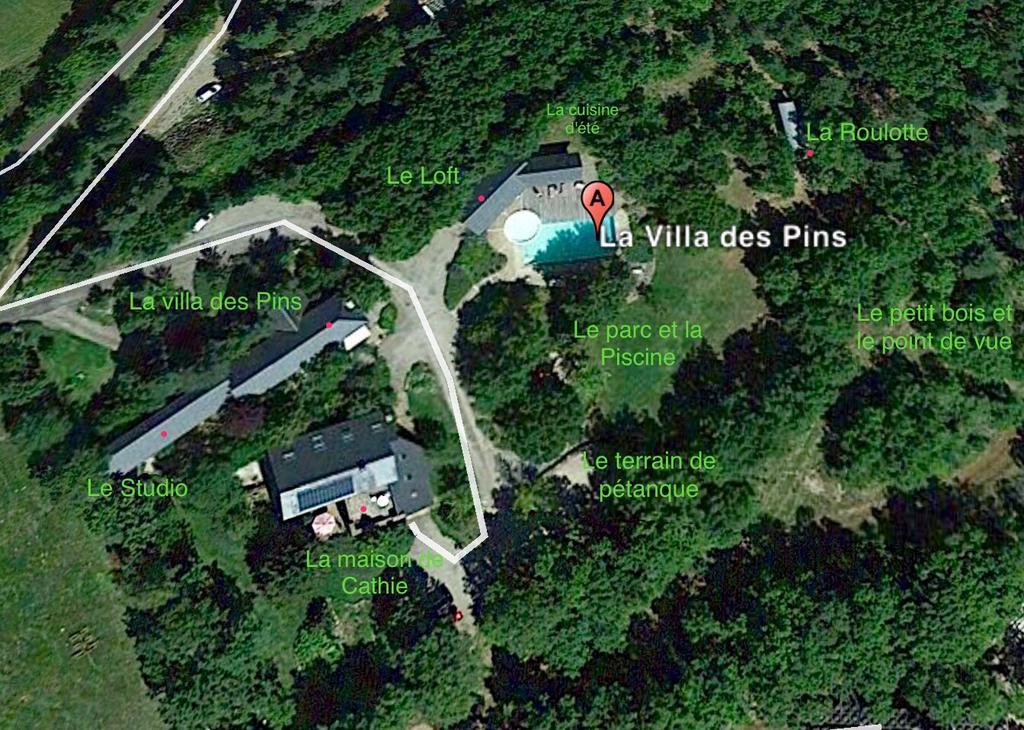 La Villa Des Pins Verrieres  Buitenkant foto
